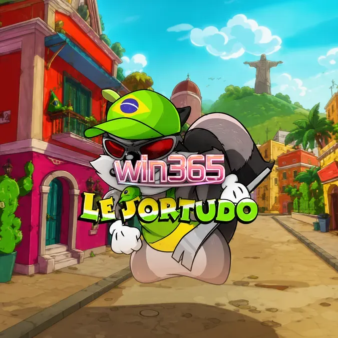 Le Sortudo slot com Smokey o guaxinim em um cenário brasileiro
